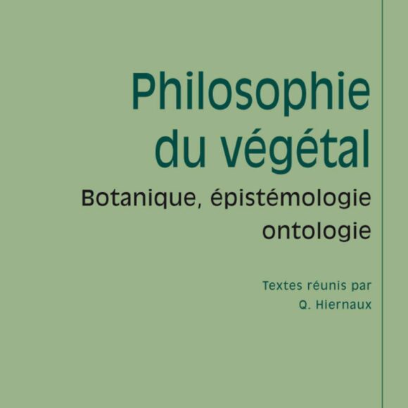 Filosofia del vegetale. Un’antologia